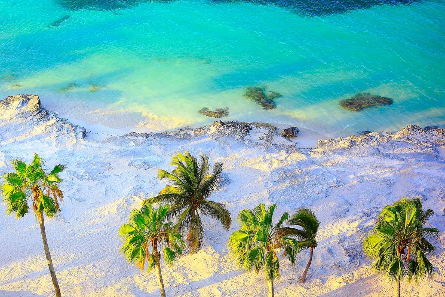 Winter Season on The Beach