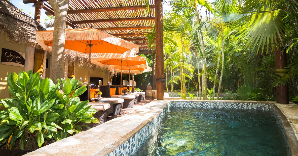 Serene and tropical atmosphere at The Village Spa
