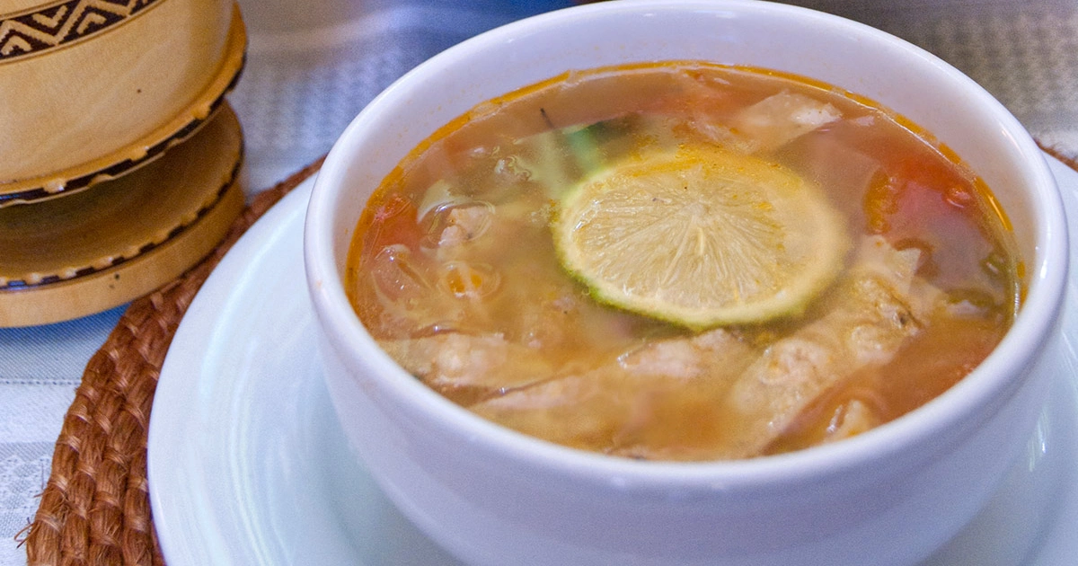 Lime soup