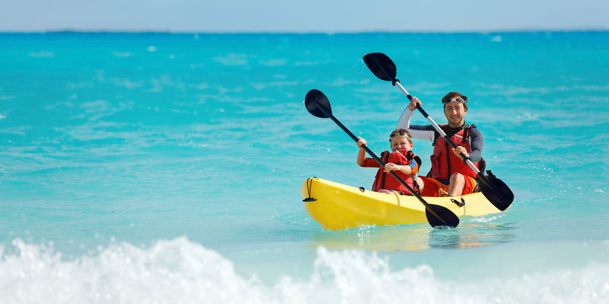 Kayaks for Villa del Palmar Cancun