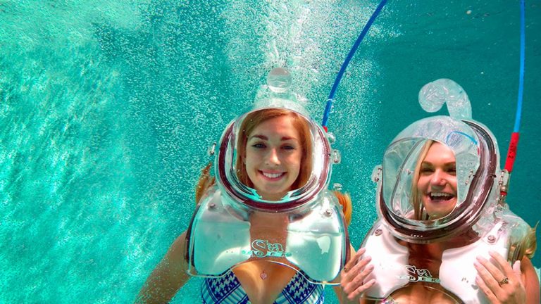 Underwater Oxygen Bar on Cozumel Island|How It Works|