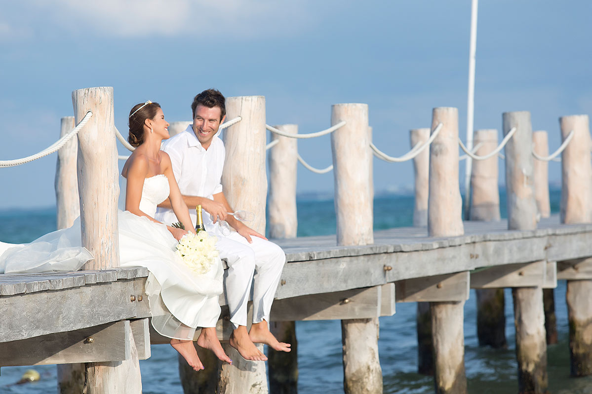 Romantic Photos at Villa del Palmar Cancun