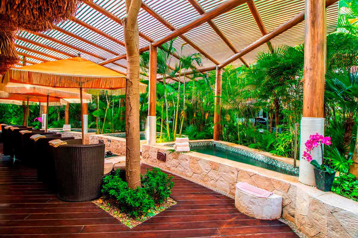 Village spa at Villa del Palmar cancun 