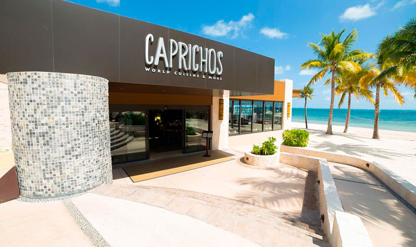 Caprichos Restaurant Cuisine International at Villa del Palmar Cancun