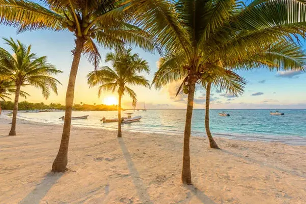 It's located in the southeastern part of Mexico's Yucatan Peninsula.