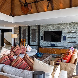 Living Room Grand Penthouse Villa Palmar Cancun