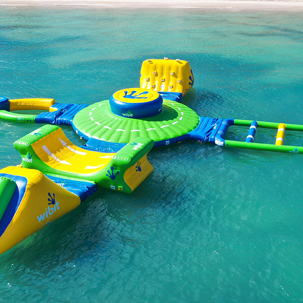 Floating Aqua Park in Cancun