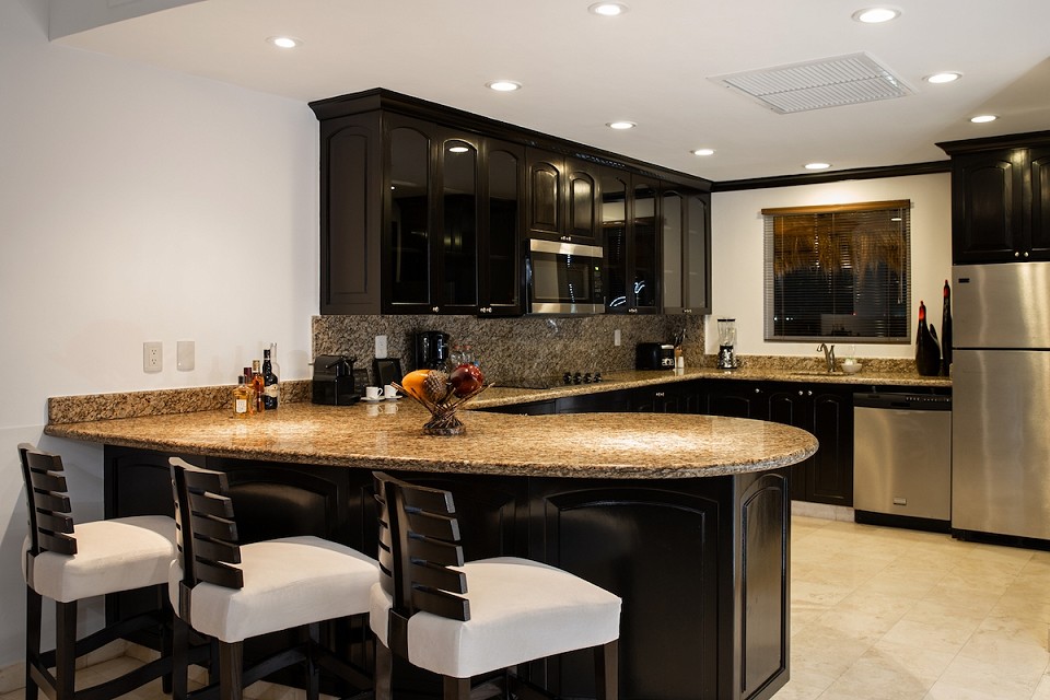 three bedroom loft fully equipped kitchen