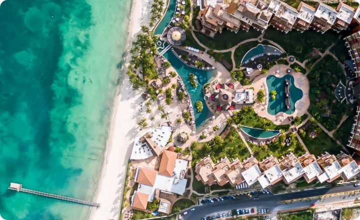 resort map villa del palmar cancun